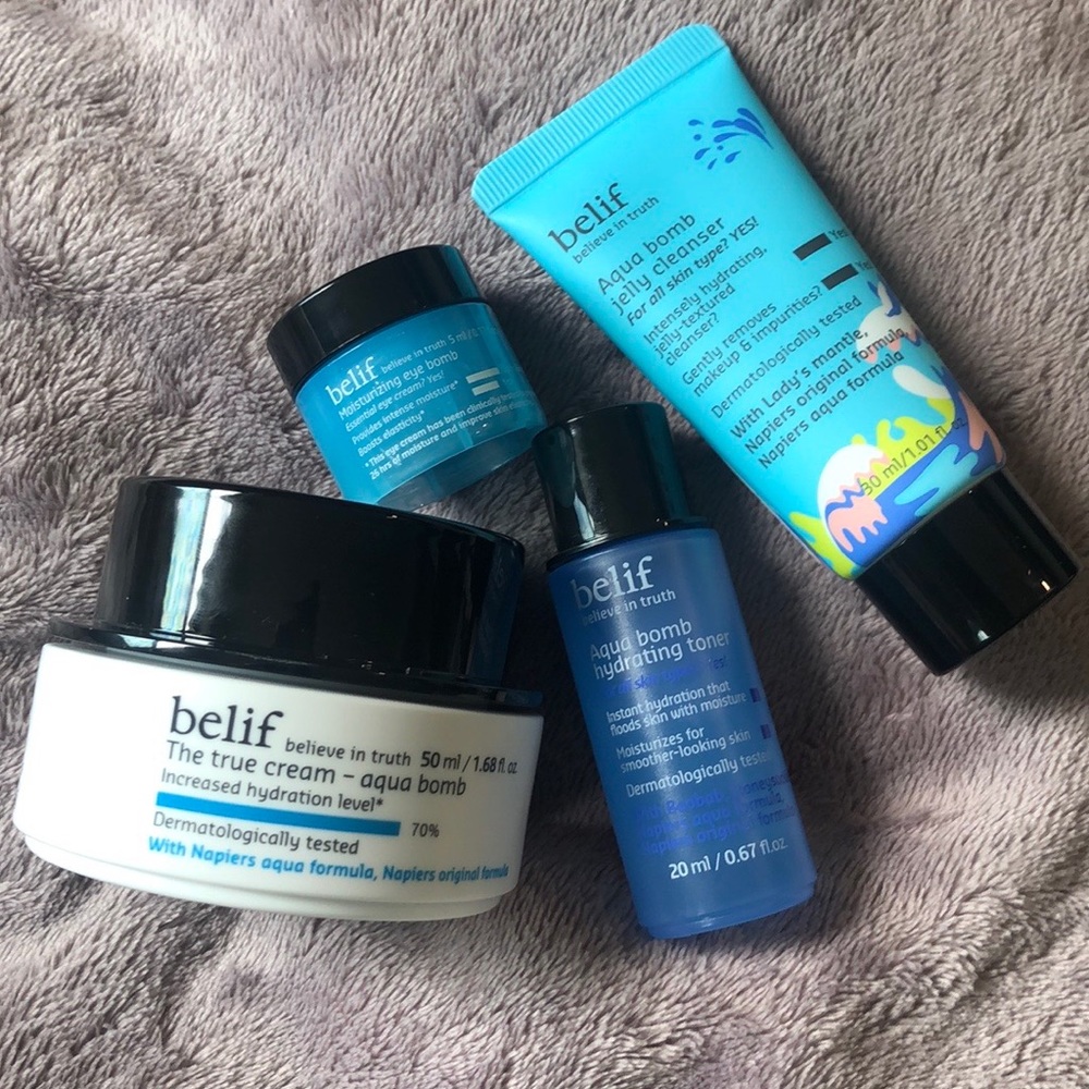 4-Piece belif Aqua Bomb Bundle